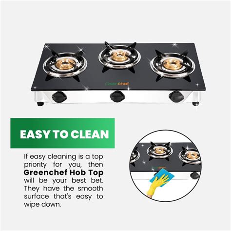 greenchef bliss gas stove 3 burner